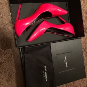 Saint Laurent Shoes - Pink Saint Laurent Pump size 37.5 Saint Laurent Shoes - Pink Saint Laurent Pump size 37.5